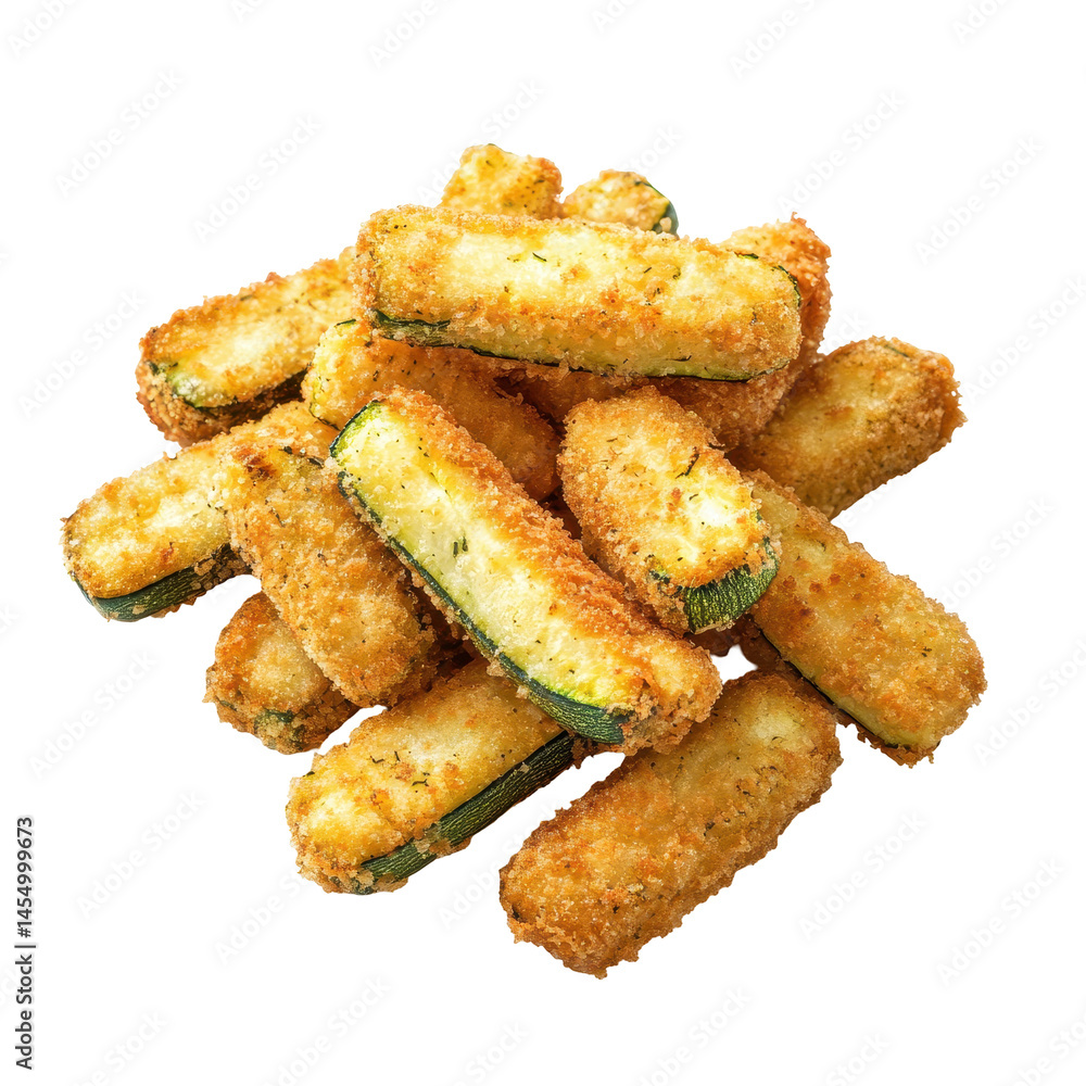 Fried Zucchini (Jack in the Box) isolated on transparent background Fried Zucchini (Jack in the Box) isolated on transparent background