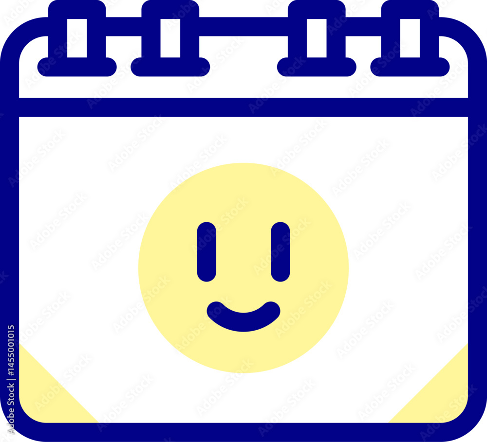 smile illustration on a white background smile illustration on a white background