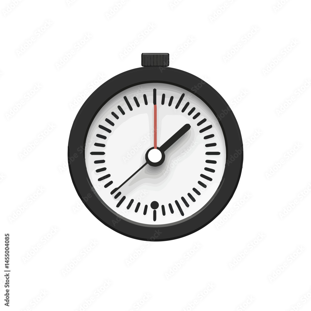 Minimalist barometer icon showcasing a tech-inspired design with clear lines and an elegant round shape Minimalist barometer icon showcasing a tech-inspired design with clear lines and an elegant round shape