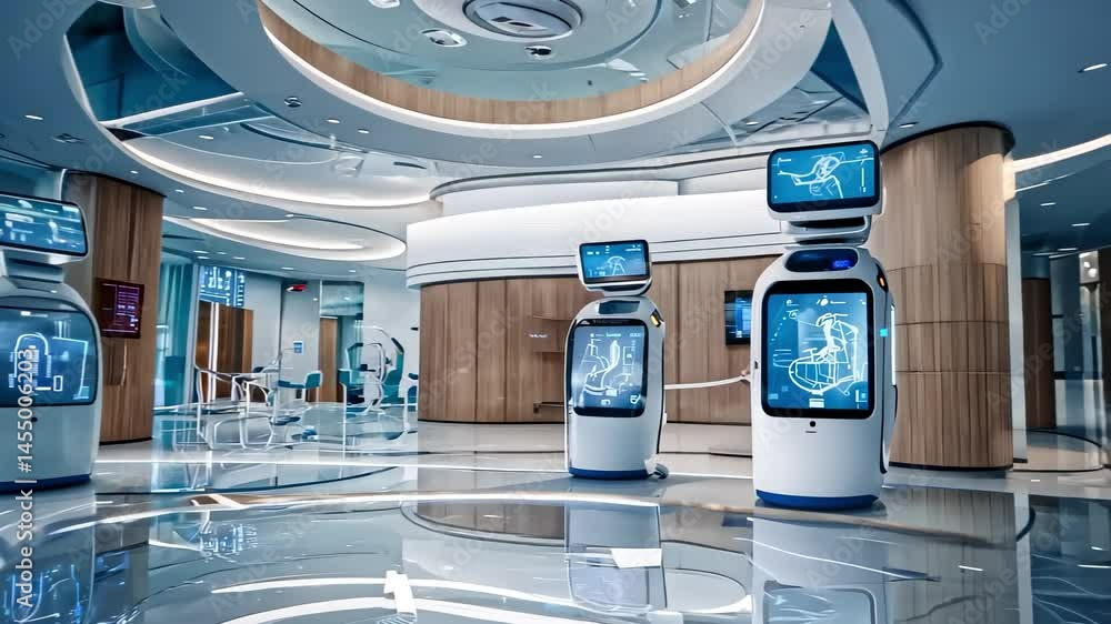 Smart Service Robots in a Modern Office