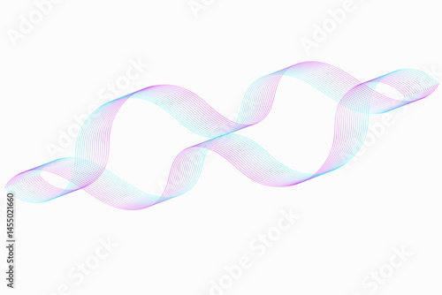 Abstract dynamic music wave Technology background