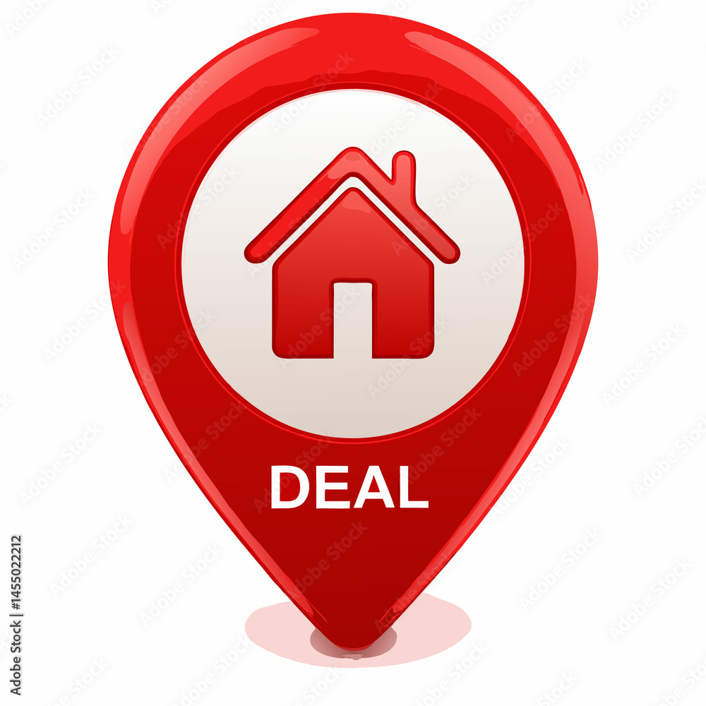 home icon with red arrow home icon with red arrow