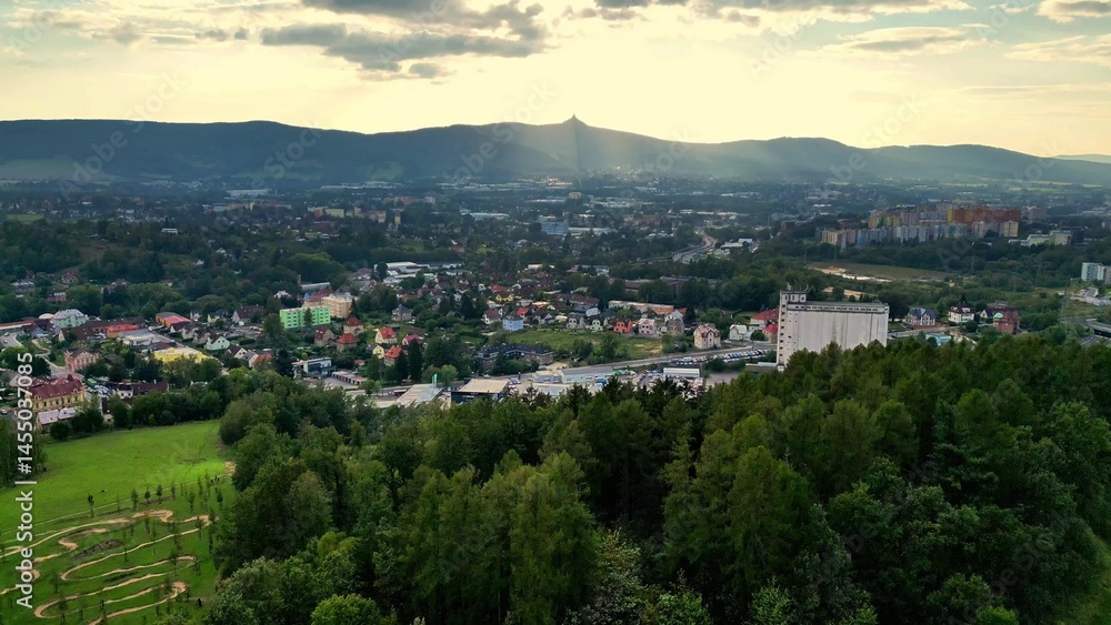view of the city of the mountains view of the city of the mountains