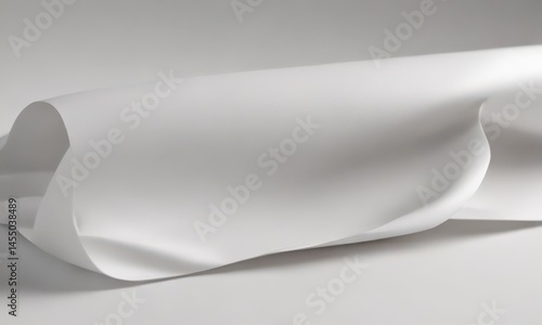 Luxurious smooth white paper, subtly shimmering  ,  light,  pristine