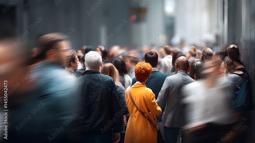 Urban Crowd in Motion Urban Crowd in Motion