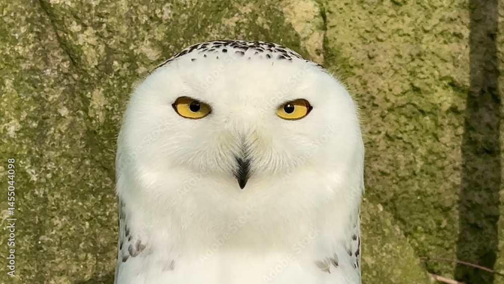 Obraz premium Majestic and stunning portraits of the Snowy Owl captured in its natural habitat setting