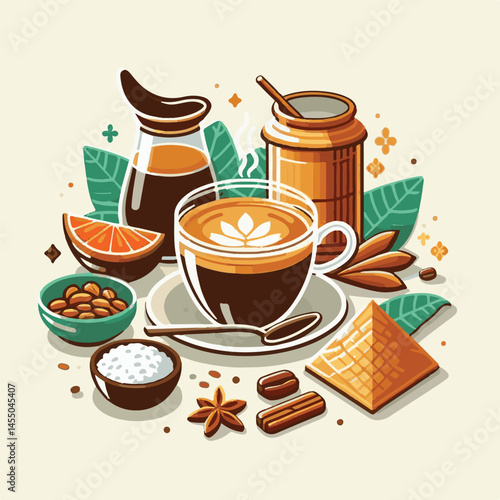coffee, drink, cafe, indonesian, caffeine, cup, bali, background, beverage, beans, asian, indonesia, traditional, mug, plantation, fresh, table, food, tropical, hot, luwak, beautiful, natural, milk, n