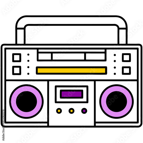 retro audio cassette