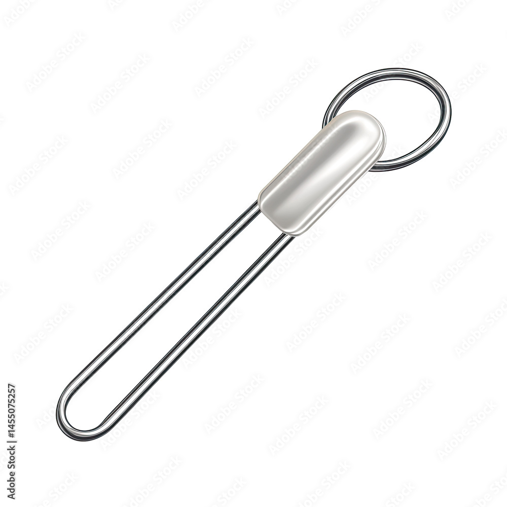 Metal Keyring, Polished Design Metal Keyring, Polished Design