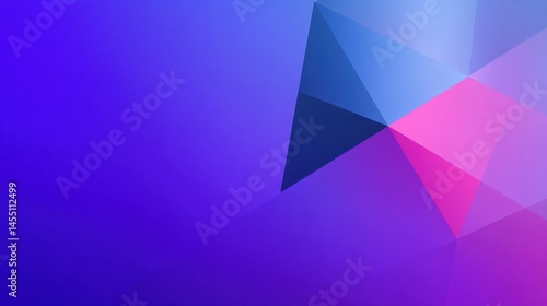Geometric Gradient Background Showcasing Vibrant Color Transitions
