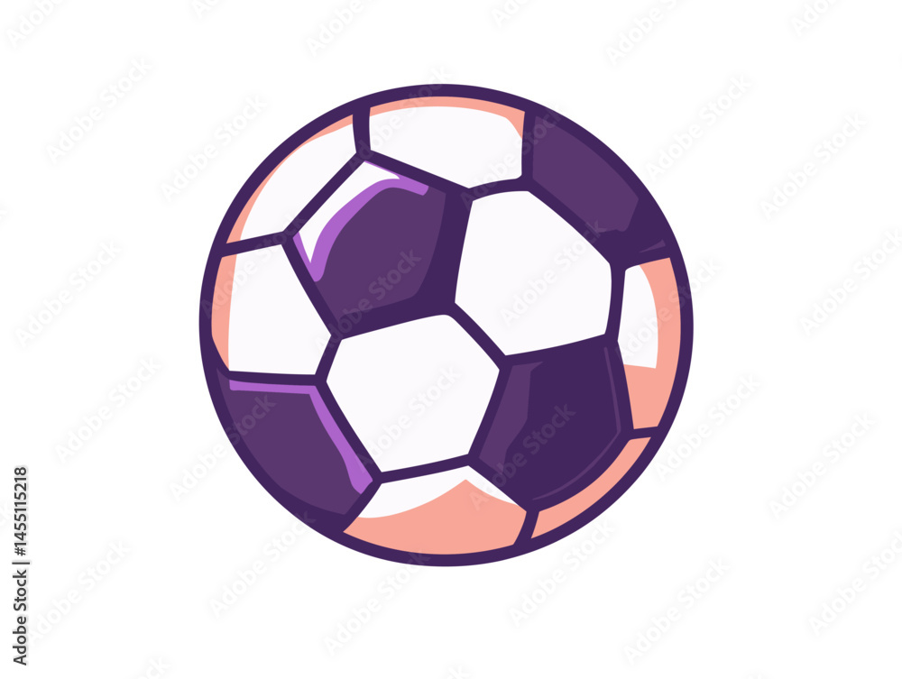 Fototapeta premium soccer ball isolated on white