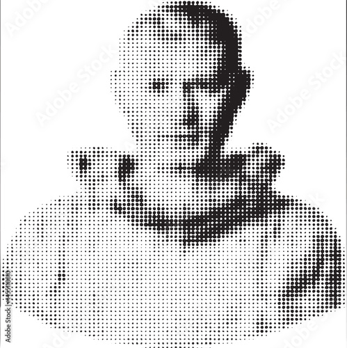 A smiling senior man gazes directly at the viewer with a gentle expression.