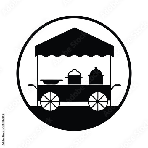 vintage carriage vector