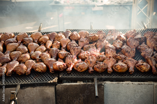BBQ Roasted Turkey Legs