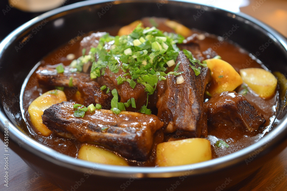 Beef ribs stew generative AI Beef ribs stew generative AI