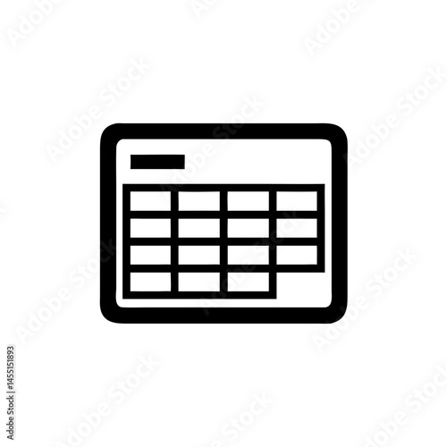 Excel spreadsheet icon representing data organization  