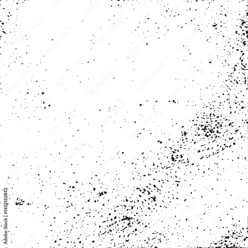 Obraz premium A dense scattering of small white dots covers a mostly blank textured surface.