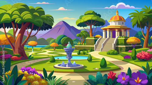 Magnificent landscape - Bahay gardens Very beautiful