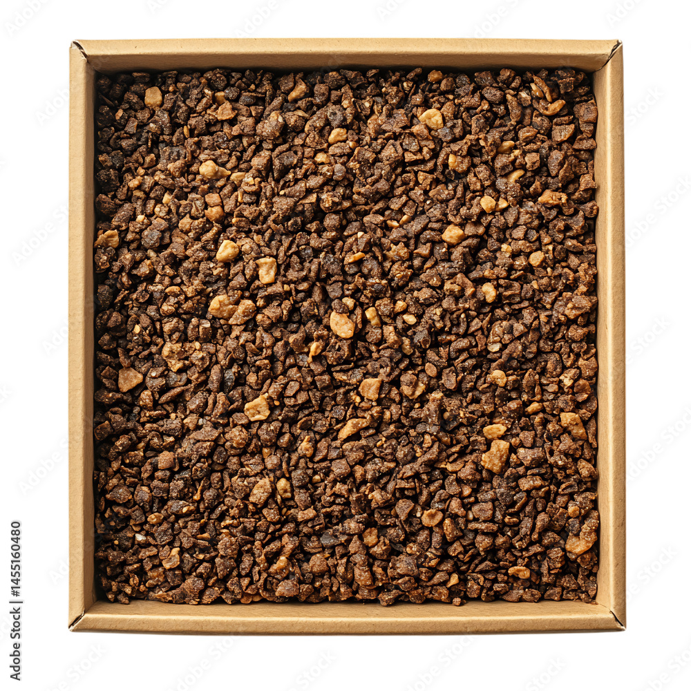 A Box of Crunchy Duck Flavored Cat Treats Isolated on Transparent Background A Box of Crunchy Duck Flavored Cat Treats Isolated on Transparent Background