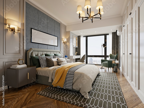 Step Into Luxury: Hyper-Realistic 3D Hotel Bedroom Visualization