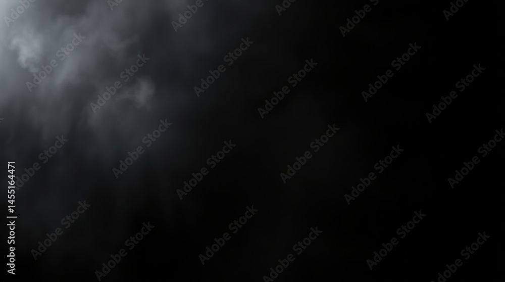 Abstract smoky clouds against a dark backdrop Abstract smoky clouds against a dark backdrop