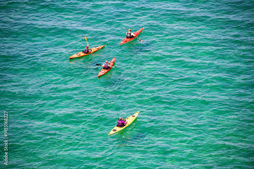 Lake Superior kayakers
