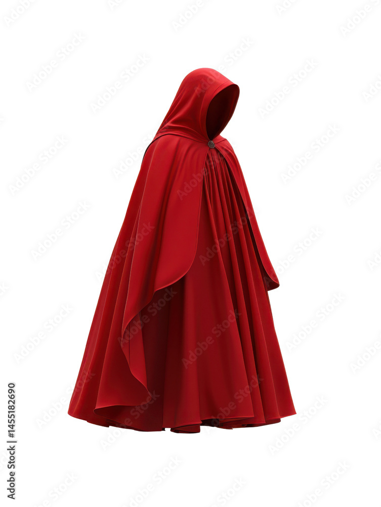 A mysterious figure in a flowing red cloak with a hood, evoking a sense of intrigue and fantasy. A mysterious figure in a flowing red cloak with a hood, evoking a sense of intrigue and fantasy.