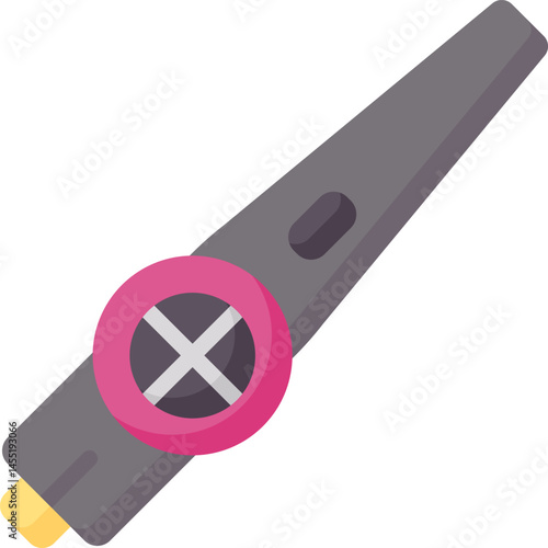 kazoo (2) illustration on a white background     