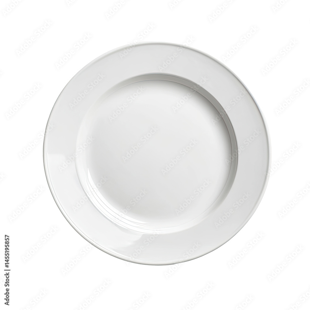 Round white shallow dish Round white shallow dish