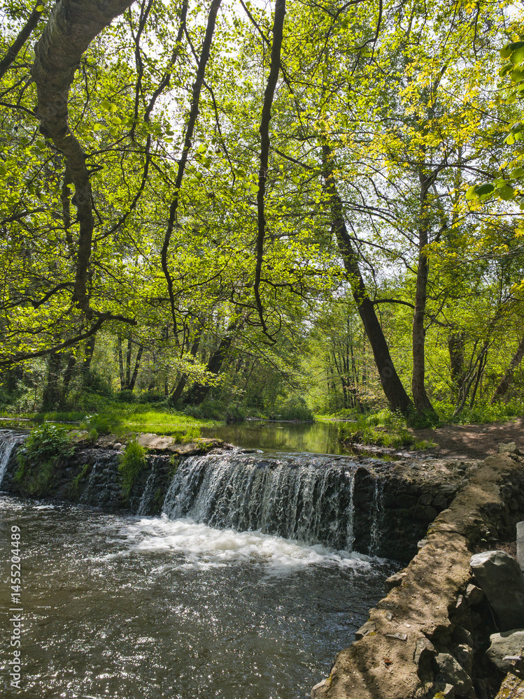 Iskar river near Pancharevo lake, Bulgaria