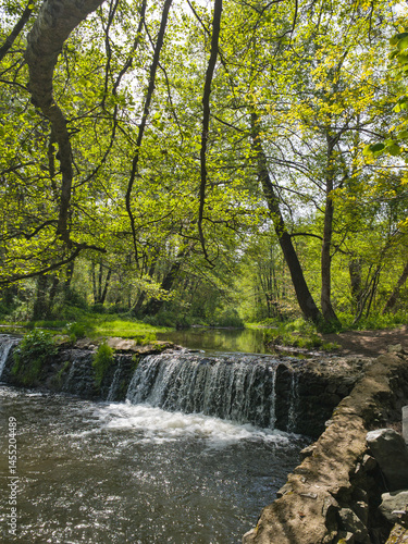 Obraz na płótnie Iskar river near Pancharevo lake, Bulgaria w salonie