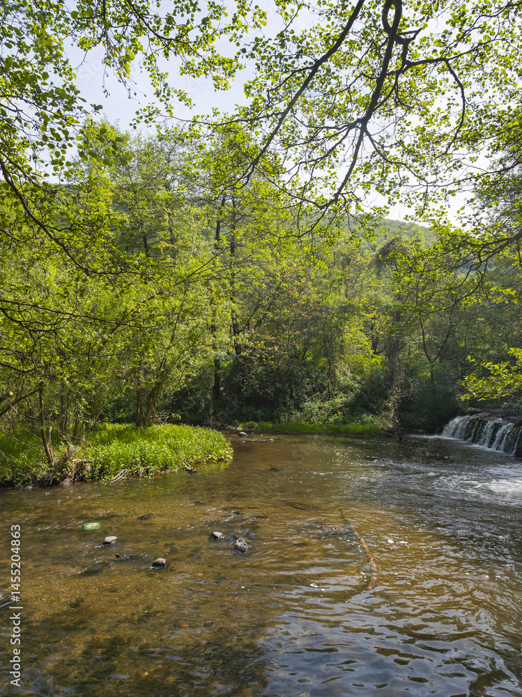 Iskar river near Pancharevo lake, Bulgaria