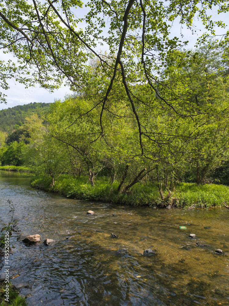 Iskar river near Pancharevo lake, Bulgaria