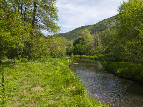 Obraz na płótnie Iskar river near Pancharevo lake, Bulgaria w salonie