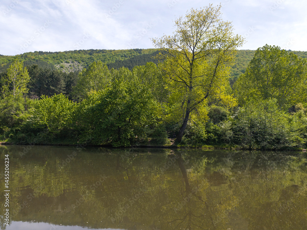 Iskar river near Pancharevo lake, Bulgaria