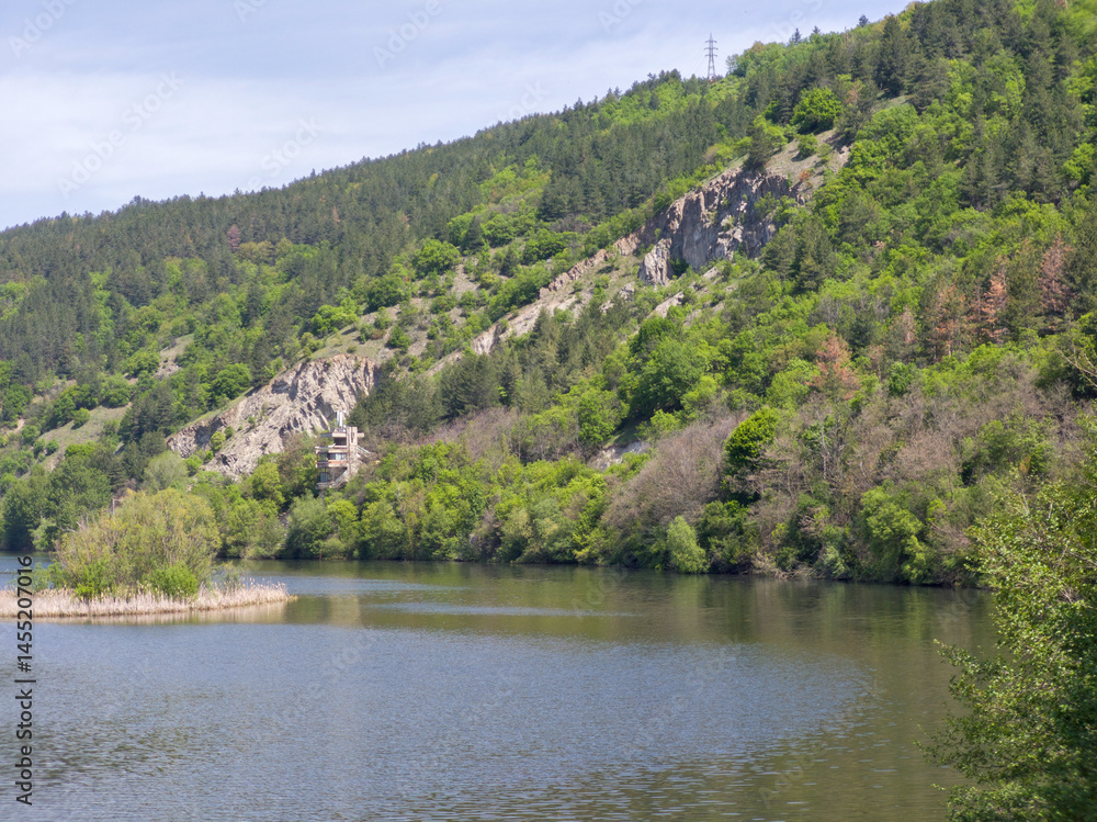 Iskar river near Pancharevo lake, Bulgaria