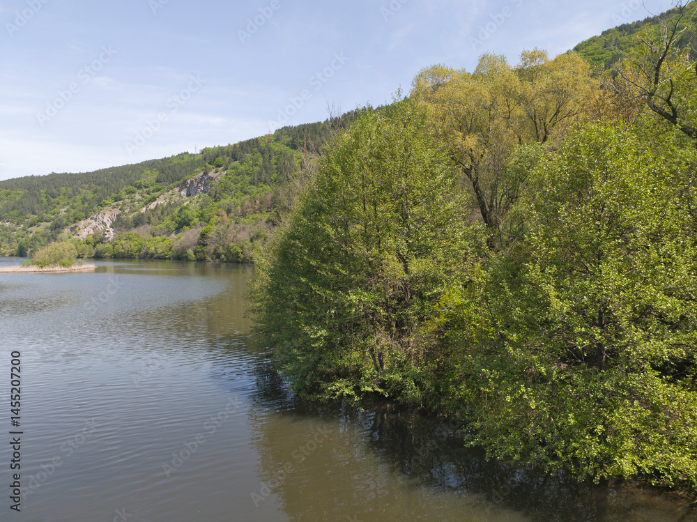 Iskar river near Pancharevo lake, Bulgaria