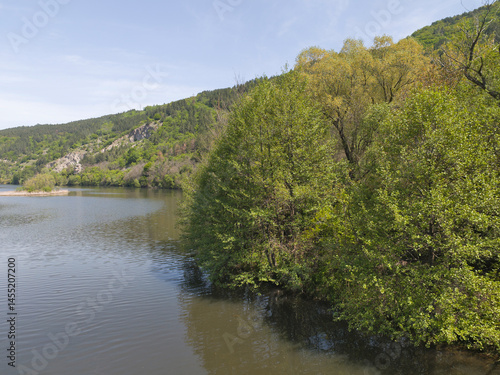 Obraz na płótnie Iskar river near Pancharevo lake, Bulgaria w salonie