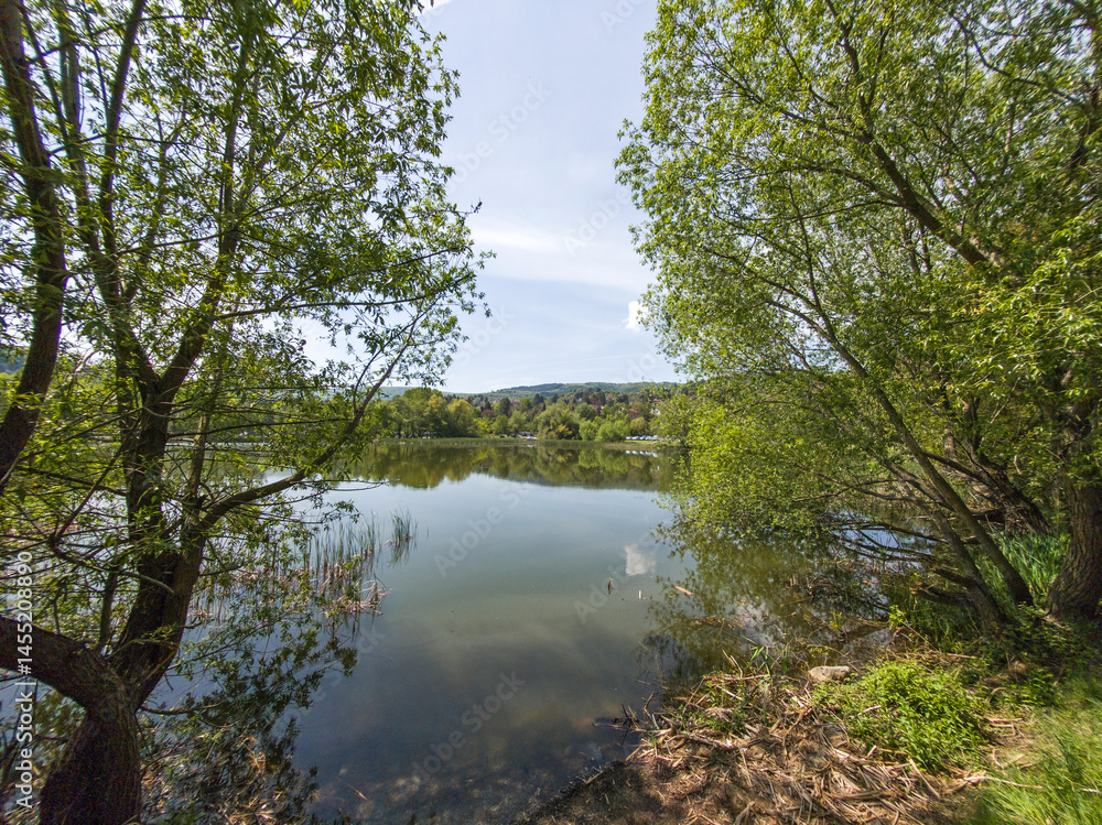 Iskar river near Pancharevo lake, Bulgaria