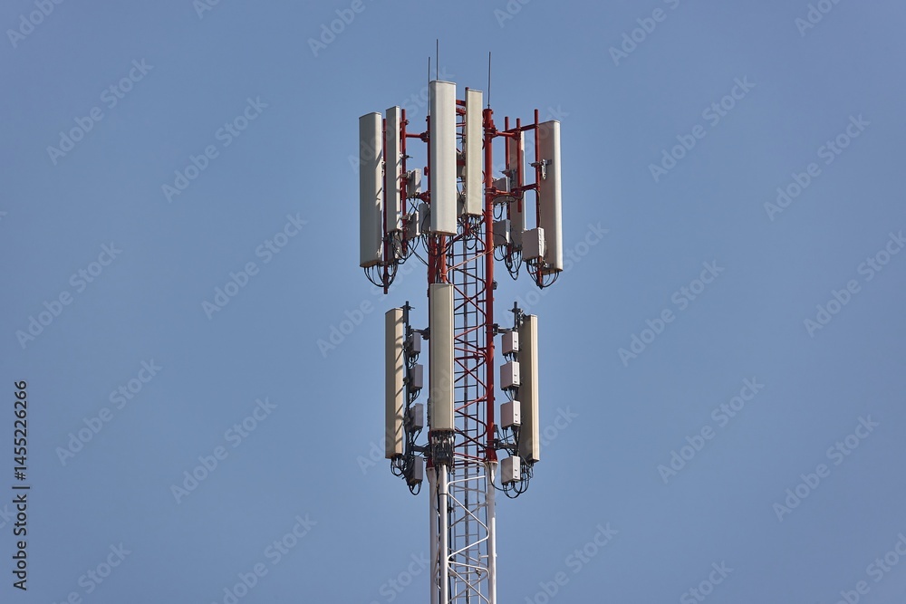 Transmitter tower detail