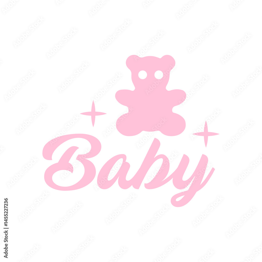Baby typography design on plain white transparent isolated background for card, shirt, hoodie, sweatshirt, apparel, tag, mug, icon, poster or badge Baby typography design on plain white transparent isolated background for card, shirt, hoodie, sweatshirt, apparel, tag, mug, icon, poster or badge