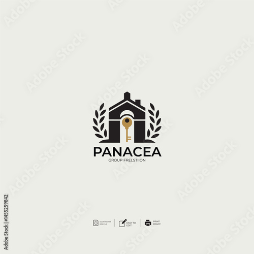 Logo template design ideas vector
