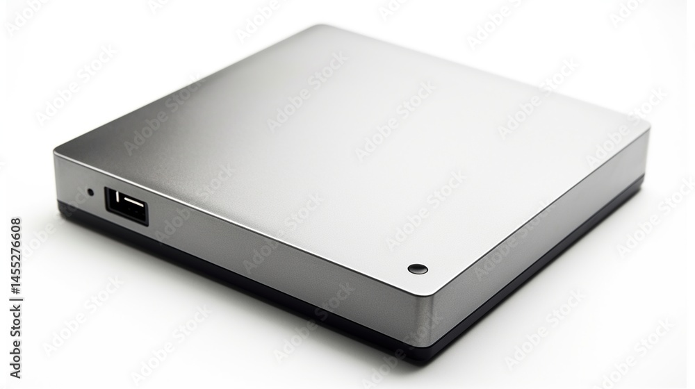 Metallic, square device Metallic, square device