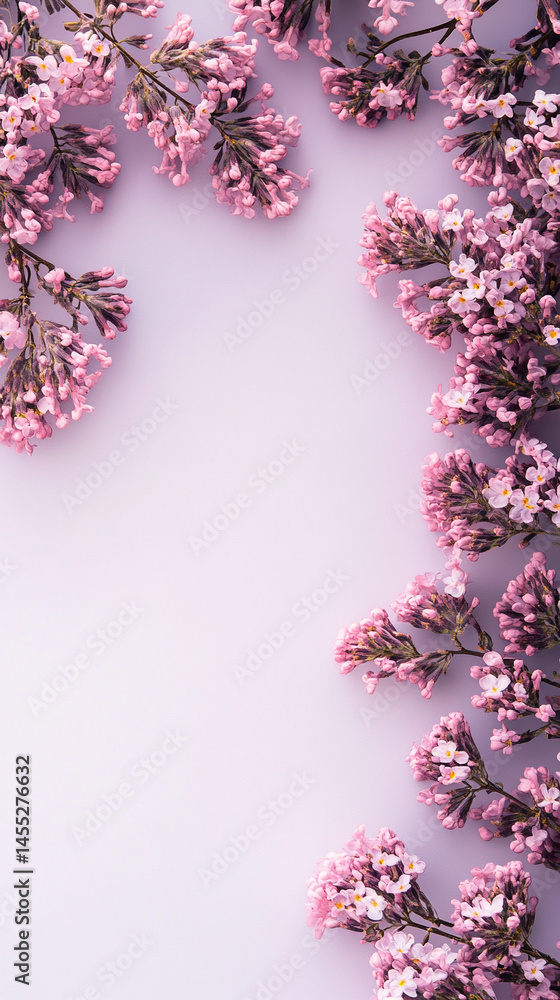 Light lavender-colored background banner evokes calm, elegance, and gentle sophistication, symbolizing serenity, emotional balance, and creativity in minimalistic or wellness-themed visuals.