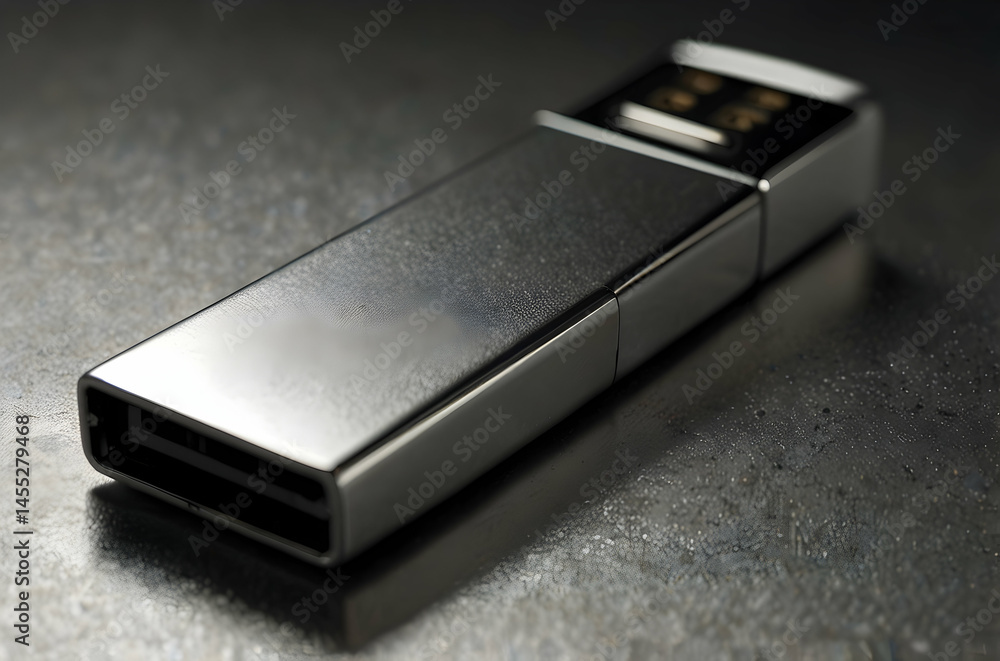 Sleek Metallic Pen Drive Sleek Metallic Pen Drive