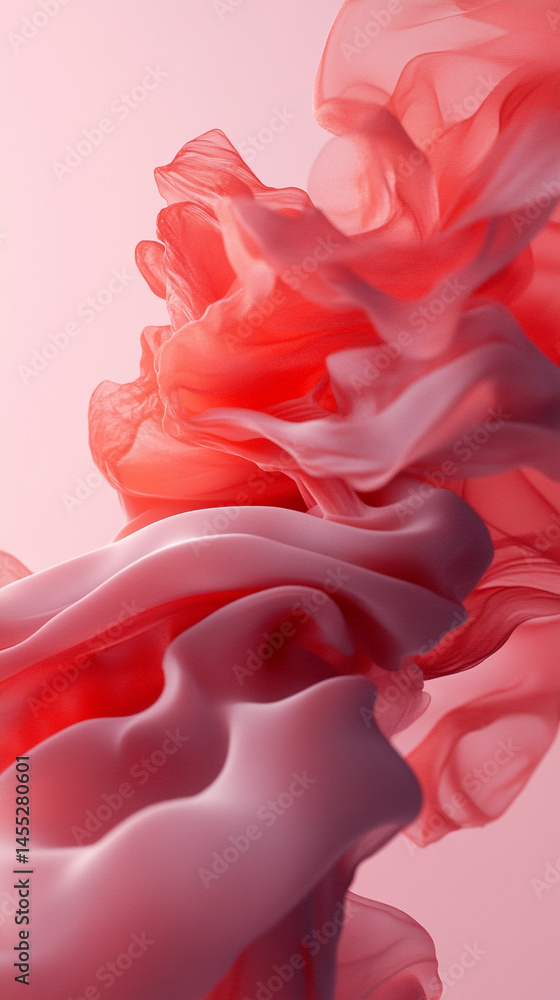 Soft light red gradient background with a smooth, flowing transition evokes warmth, calm, and subtle elegance, ideal for banners, wellness themes, or modern minimalist visual design.