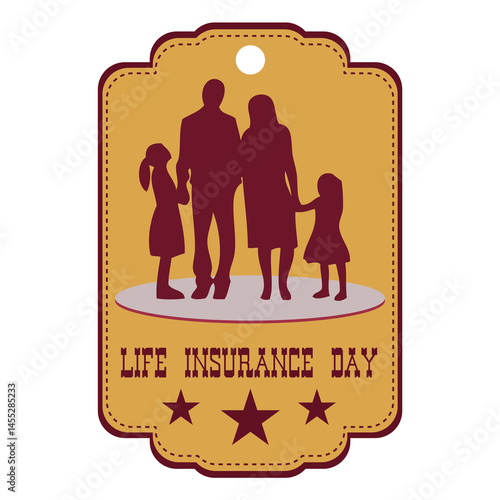 Life insurance day label