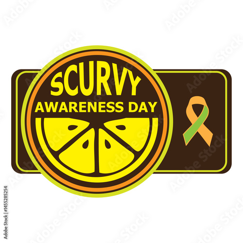 Scurvy Awareness Day labe