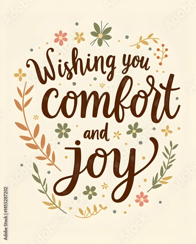 Wishing you comfort and joy Script