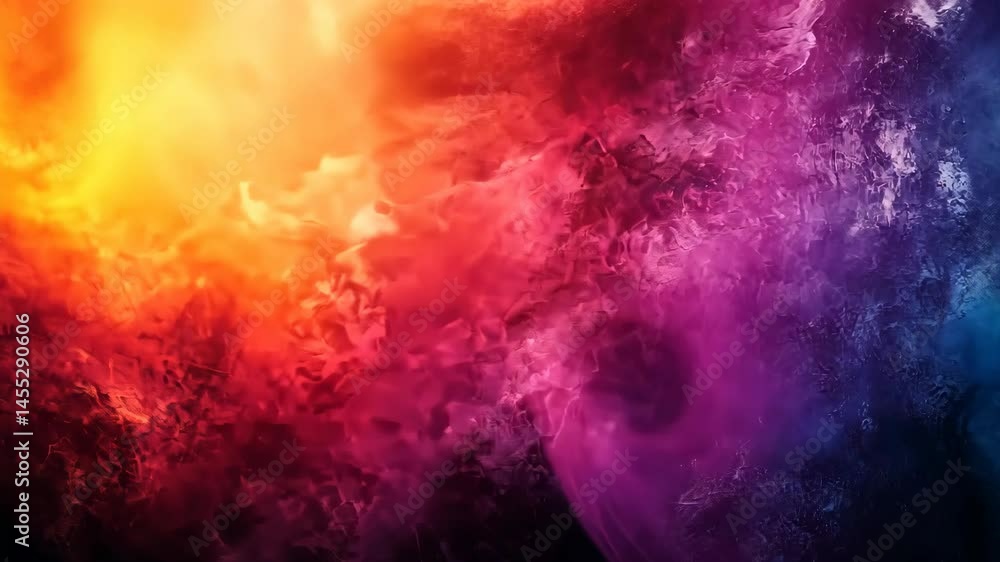 Abstract fiery and smoky artwork with vibrant orange, red, purple, and blue hues Abstract fiery and smoky artwork with vibrant orange, red, purple, and blue hues